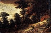 BROUWER, Adriaen Twilight Landscape china oil painting artist